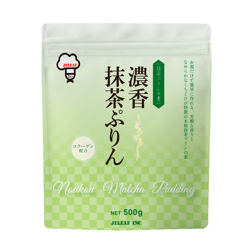 濃香抹茶ぷりん 500ｇ パッケージ