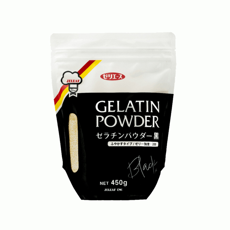 ゼラチンパウダー黒 450ｇ パッケージ