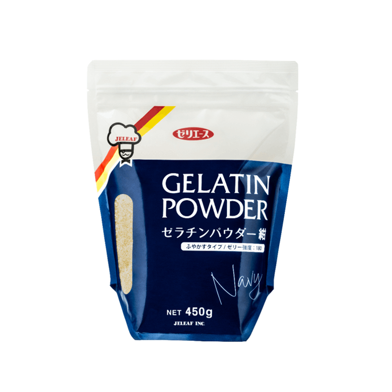 ゼラチンパウダー紺 450ｇ パッケージ