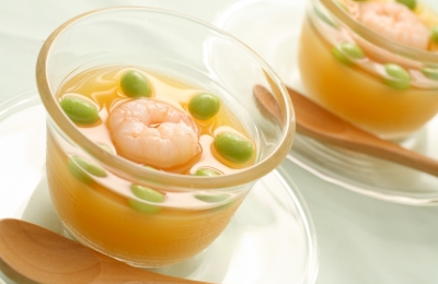 茶碗蒸し風ゼリー寄せ